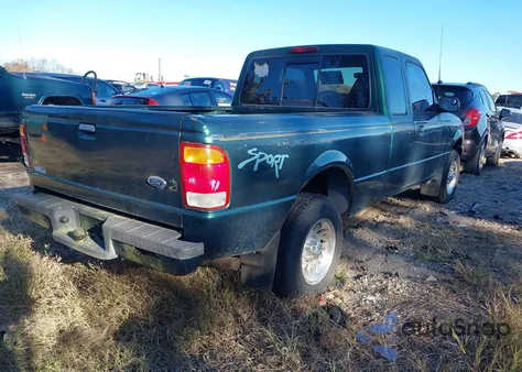 1999 Ford Ranger Xl/Xlt из США, поврежденный, VIN 1FTYR14V7XTA12434